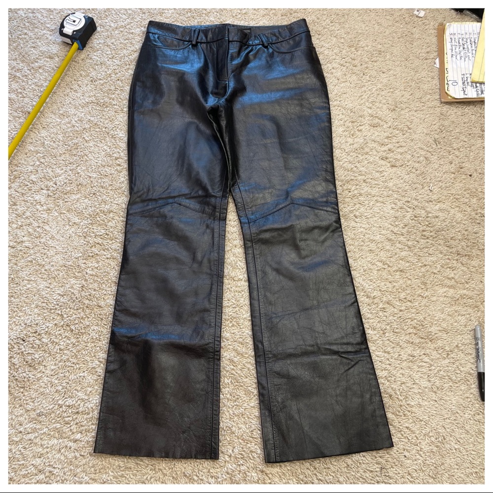 Leather! Vintage Leather Express pants